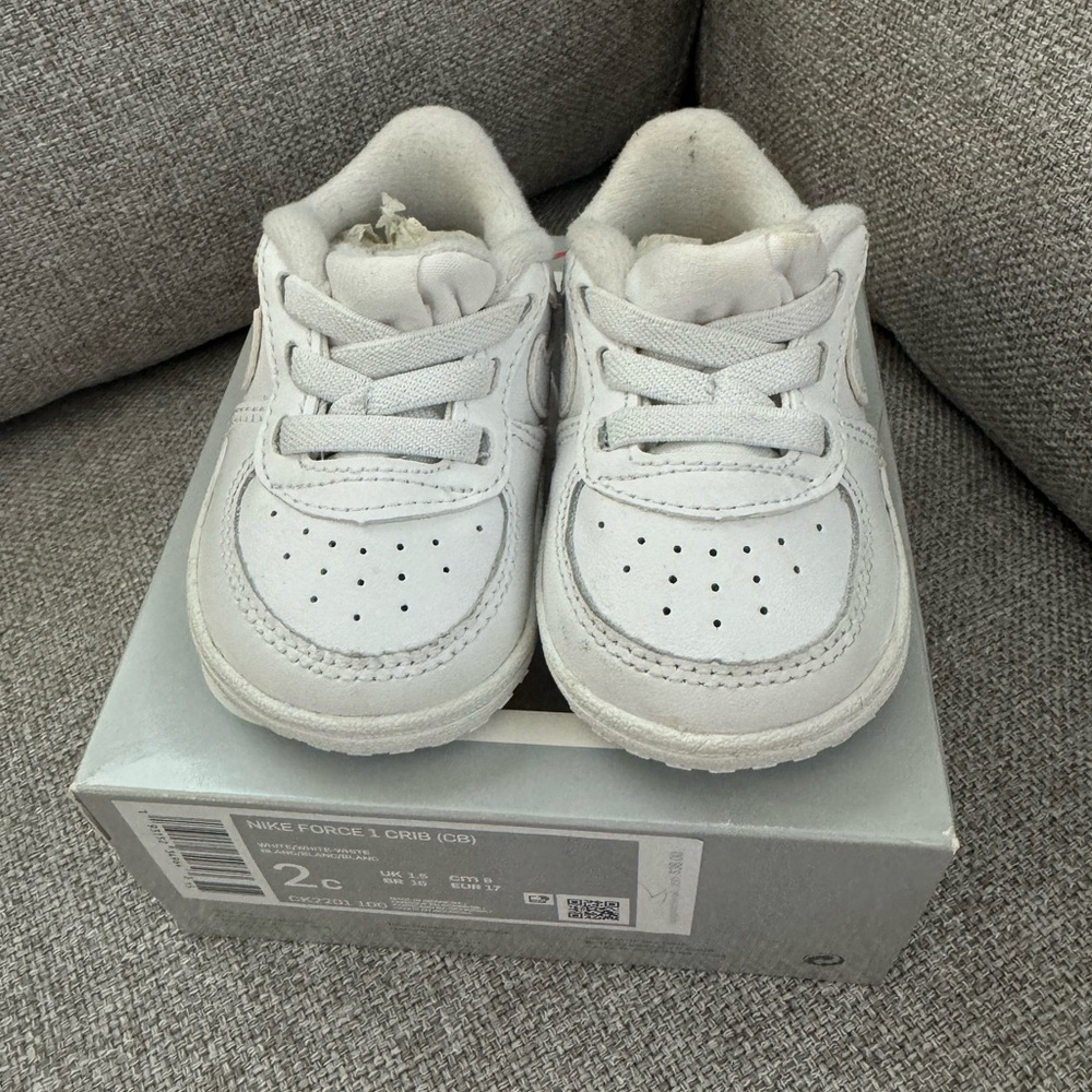 Nike Air Force 1 Crib Sneakers
